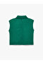 Scarf Detailed High Neck Sleeveless Satin Blouse - 6