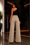 Women's High Waist Wide Leg Palazzo Jeans - 3