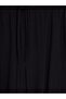 Lcw Vision Women's Black Elastic Waist Wide Leg Pants - 7