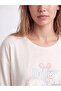 Two Mt Shop Quality Lcw Dream Blue Combed Cotton Printed Long Sleeve Women's Pajama Set - 3