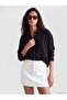 Two Mt Shop Quality Xside Black Oversize Muslin Women's Shirt