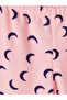 Pink Patterned Girl's Pajama Set - 7