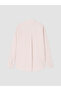 Xside Pink Striped Oversize Women's Shirt - 6
