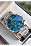 Special Edition - Silver Color - Men's Wristwatch - with Bracelet Gift - 4