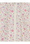 Ecru Floral Girl's Raincoat - 2