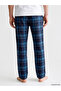 Quality Pieces from Çelebi Store Standard Fit Checked Embroidered Men's Pajama Bottoms - 5