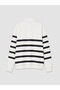 Timeless Clothing & Timeless Choices Devark Roba Collar Striped Men's Sweatshirt - 7