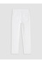 Alita City Lcw Kids White Regular Fit Boys Gabardine Trousers with a Difference - 5