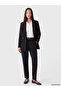 Alita City Farkıyla Lcw Everyday Black Belted Cigarette Cut Women's Fabric Trousers