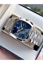 Silver Color - Men's Wristwatch - with Bracelet Gift