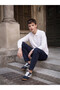Alita City Lcw Kids Navy Blue Slim Fit Boys Gabardine Trousers with a Difference - 2