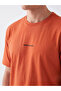 Lcw Vision Orange Crew Neck Printed Men's T-Shirt - 3