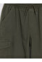 Lcw Kids Green Boys Gabardine Cargo Pants with Nevavm Difference - 4