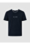Lcwaikiki Classic Navy Blue Crew Neck Printed Men's T-Shirt - 4