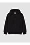 Two Mt Shop Quality Lcw Kids Black 3 Thread Plain Standard & Regular Boys' Zipper Sweatshirt - 4