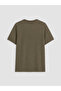 Southblue Khaki Crew Neck Men's T-Shirt - 7