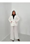 Ecru Button Detailed Oversized Muslin Set