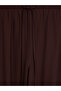 Lcw Vision Brown Women's Wide Leg Pants with Elastic Waist - 7