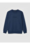Southblue Indigo Crew Neck Printed Men's Sweatshirt - 4