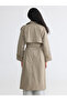 Esvab • Modern & Distinctive Jacket Roba Collar Belted Women's Trench Coat - 7