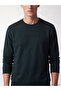 Southblue Green Crew Neck Embroidered Men's Thick Sweatshirt - 2