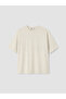 Lcw Vision Beige Crew Neck Men's Combed Cotton T-Shirt - 5