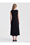 Rmz Gi̇yi̇m Farkiyla Zero Roba Collar a Fitted Dress - 4