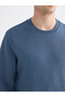 Rmz Gi̇yi̇m Farkiyla Zero Roba Collar Men's Sweatshirt - 4