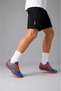 Axr741 Patterned Studded Cleats – Lace-Up Football and Field Shoes Navy Blue-Orange