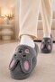 Women's Cute Rabbit Design, Warm, Plush House Slippers - 2