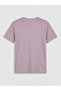 Pink Crew Neck Printed Men's Pajama Top - 2
