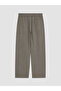 Xside Khaki Linen Look Men's Trousers - 3