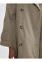 Esvab • Modern & Distinctive Jacket Roba Collar Belted Women's Trench Coat - 5