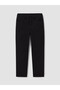 Black Elastic Waist Boys' Trousers