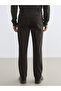 Southblue Brown Standard Fit Dobby Men's Trousers - 4