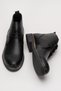 Classic Lace-Up Men's Ankle Boots Black - 7