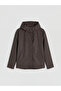 Lcw Vision Brown Hooded Women's Raincoat - 6