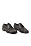 Black Genuine Leather Leather Sole Men's Classic Shoes 010032 m - 2
