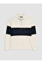 Esvab • Modern & Distinctive Stand Collar London Embroidered Men's Thick Sweatshirt - 6