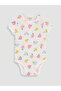 I Zero Roba Collar Printed Baby Girl Bodysuit 3-Piece from Freezen Store - 3