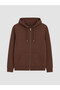 Rmz Gi̇yi̇m Farkiyla Hooded Men's Zipper Sweatshirt - 3