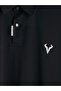 Xside active black polo collar men's sports t-shirt - 7