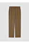 Lcw Grace Khaki Elastic Waist Women's Trousers