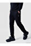 Xside Black Regular Fit Embroidered Men's Jogger Sweatpants