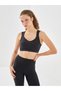 Alita City Farkıyla Koor Sport Black Plain Narrow & Slim Women's Sports Bra & Sports Bustier
