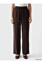 Esvab • Modern & Distinctive Wide-Leg Women's Trousers with Waist Drawstring - 3