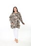 Women's Printed Plus Size Tunic - 2