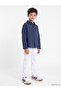 Alita City Lcw Kids White Regular Fit Boys Gabardine Trousers with a Difference - 2