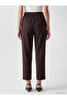 Lcw Modest Brown Women's Elastic Waist Pants - 4