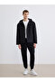 Lcw Vision Black Standard Fit Hooded Men's Raincoat - 2